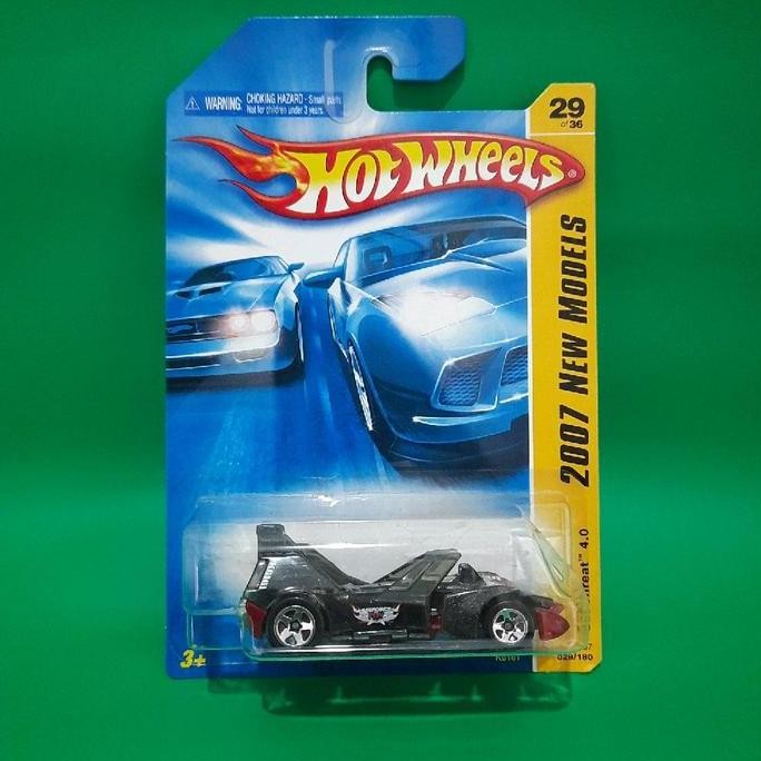 hotwheels jet threat 4.0 black series 2007 new models