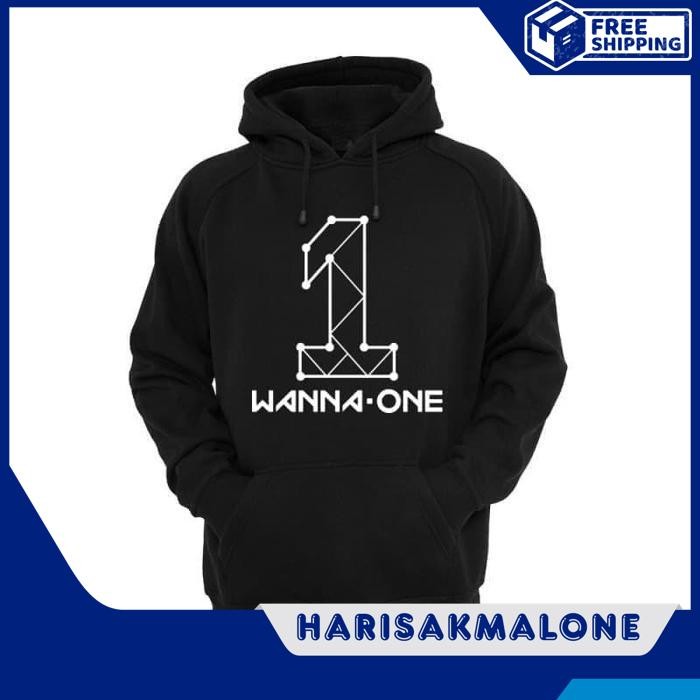 HEMAT JAKET HOODIE JUMPER SWEATER DISTRO OBRAL KPOP WANNA ONE WANNAONE POLOS CUSTOM KANG DANIEL INDO