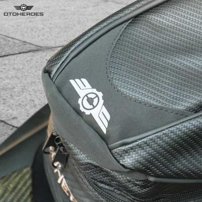 Tas Motor Touring Jok Belakang Rr9014 -  Storage Bag Kulit Anti Air