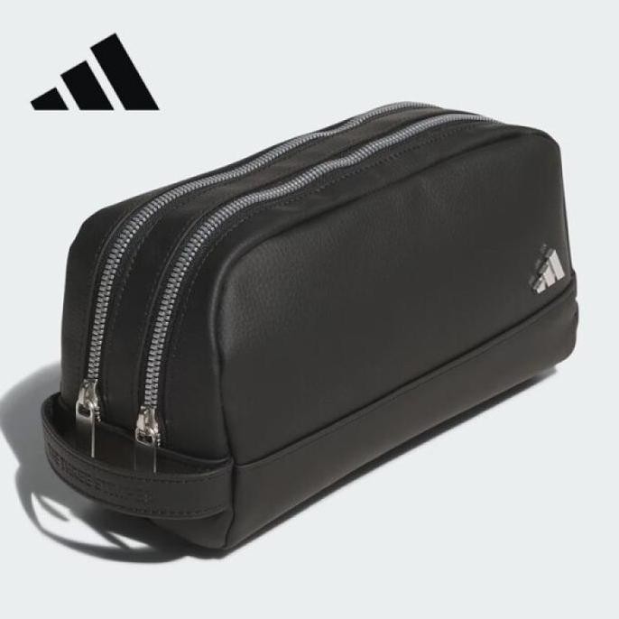 Adidas Two Zip Pouch Golf - Black
