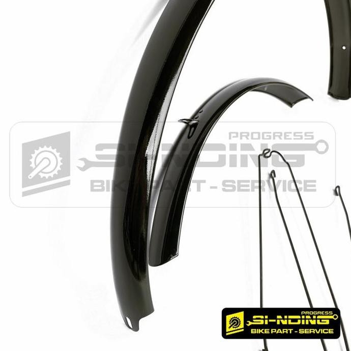 Mud Guard Fender Spakbor Slebor Sepeda Polygon Mtb Gravel Federal 26 Inch 700 C Bulat Setengah Lingk