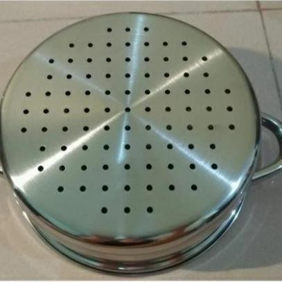 Panci Pot Dan Steamer 20Cm Bima / Panci Kukusan Stainless Bima