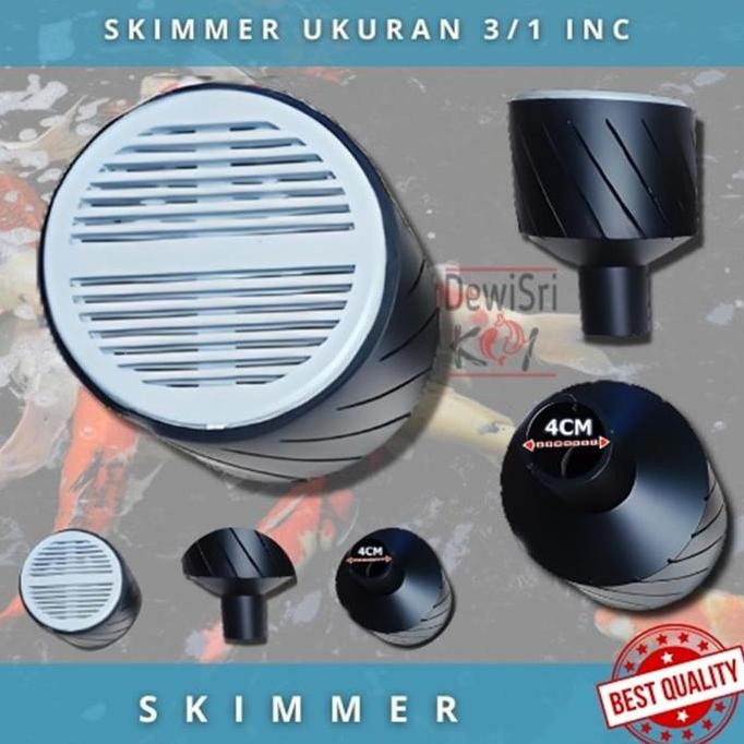 Skimmer Koi Kolam Koi 3 ke 1 inch Penjernih Kolam
