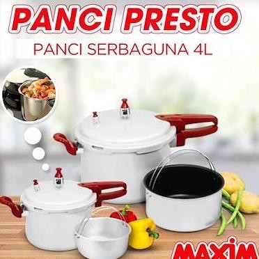 TERBARU - PANCI PRESTO MAXIM 4 LITER PRESSURE MAXIM ORIGINAL