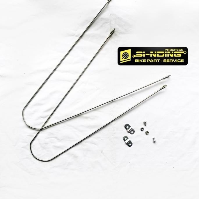 Fender Spakbor Slebor Sepeda Federal Mtb 26 Inch Silver Bukan Stainles