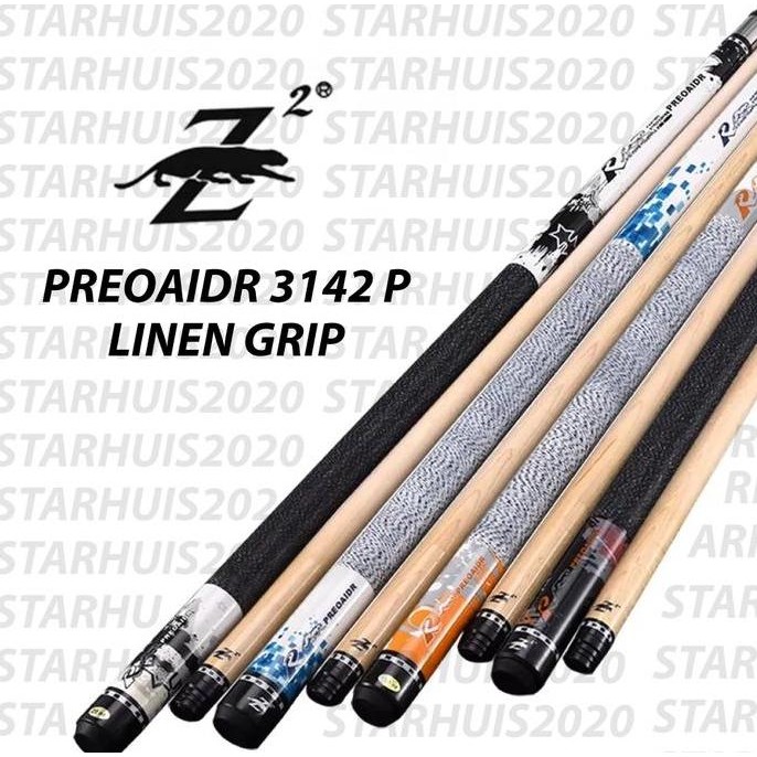 Preaoidr (Predator China) Maple Shaft P Series 58'' Billiard Stick With Linen Grip And Multi Layer B