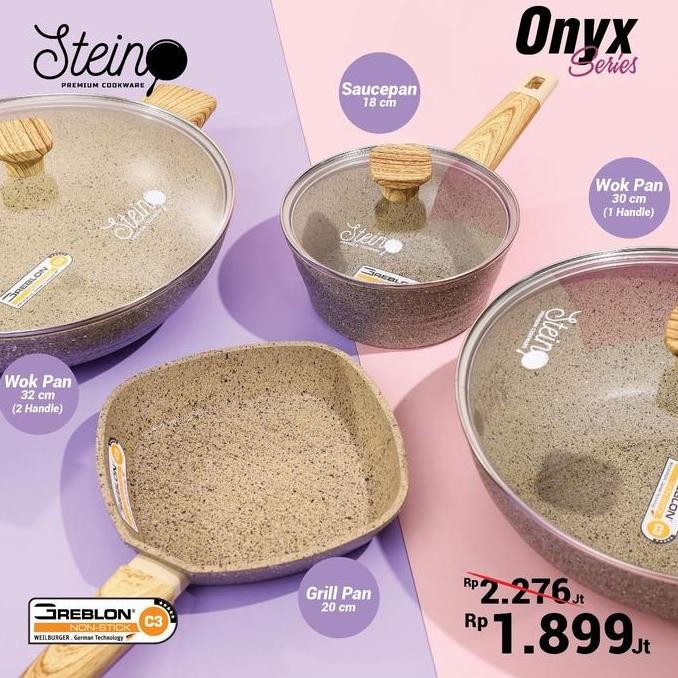 Steincookware Paket Onyx Stein Cookware