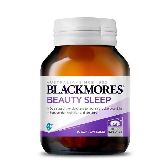 Blackmores Beauty Sleep 30 Soft Capsules Singapore _Peoni