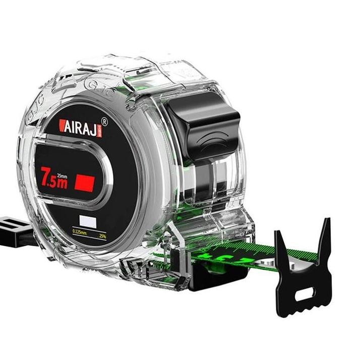 BELLYARD- Meteran 10 Meter Paling Kuat/Transparan Meteran Gulung/Meteran Baja Anti Karat/Meteran Tuk