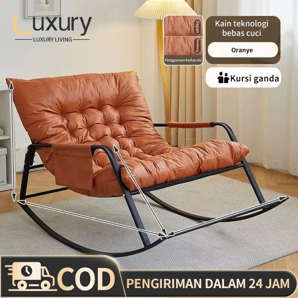 Kursi Santai Goyang / Kursi Santai / Kursi Goyang Bulat / Kursi Sofa