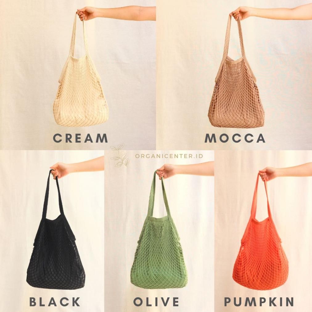 Heatshrin Tas Jaring Premium Dengan Lapisan Dalam Summer Bag With Inner Dua Lapis Tas Jalan Wanita T