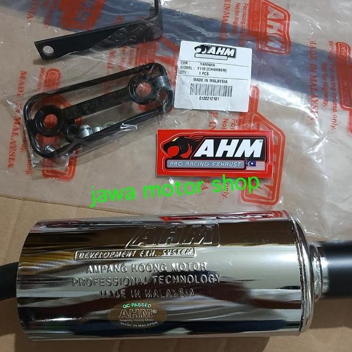 Knalpot ahm AHM satria 2T & Fiz r 100% asli malaysia