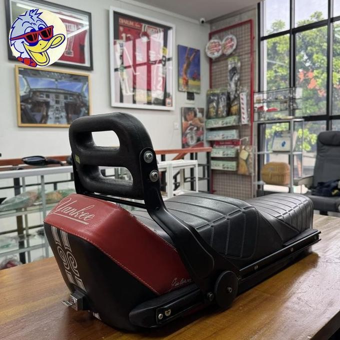 Jok vespa PX Yankee Giuliari with select II back rest