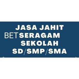 Jasa Jahit Bet Untuk 1 Baju Seragam Sekolah