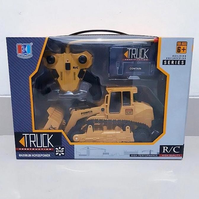 Mainan Anak RC Mobil Remot Control RC Truck Buldozer Alat Berat 689808