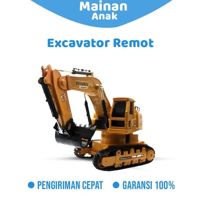 Mainan Mobil Beko Besar Rc Excavator Exavator Remote Remot Control