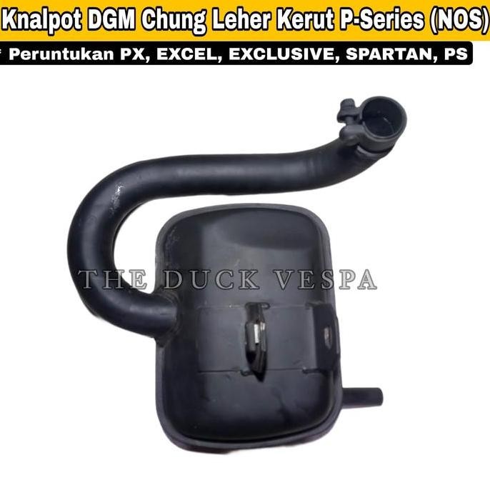 Knalpot Kenalpot Dgm Chung Leher Kerut Nos Vespa Px Excel Exclusive Termurah