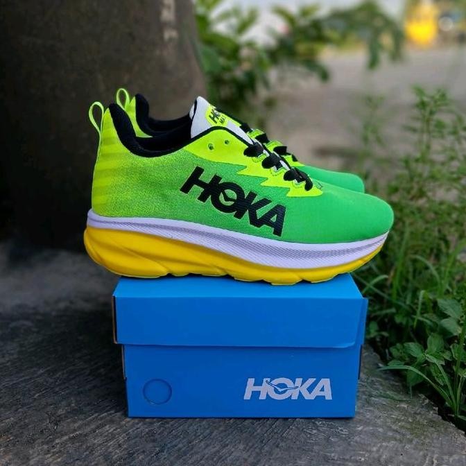 Sepatu Olahraga Wanita Hoka Sepatu Hoka Sneakers Wanita Sepatu Hoka Aerobic Senam Sport Berpori