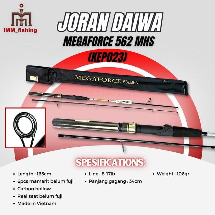 TERMURAH - Joran daiwa megaforce 562 MHS