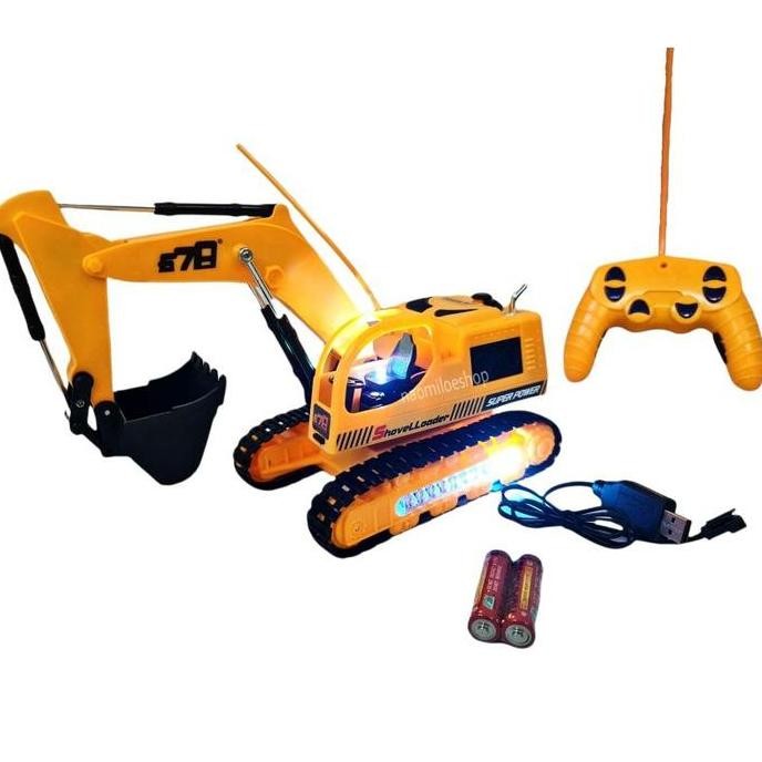 SI279 Jumbo RC excavator mainan Mobil remote control excavator truck k