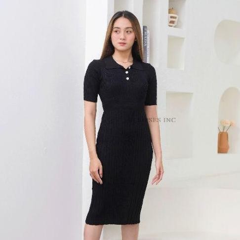 Ellipsesinc Dress Pendek Rajut/Dress Pendek Wanita/Beatrice Knit Dress