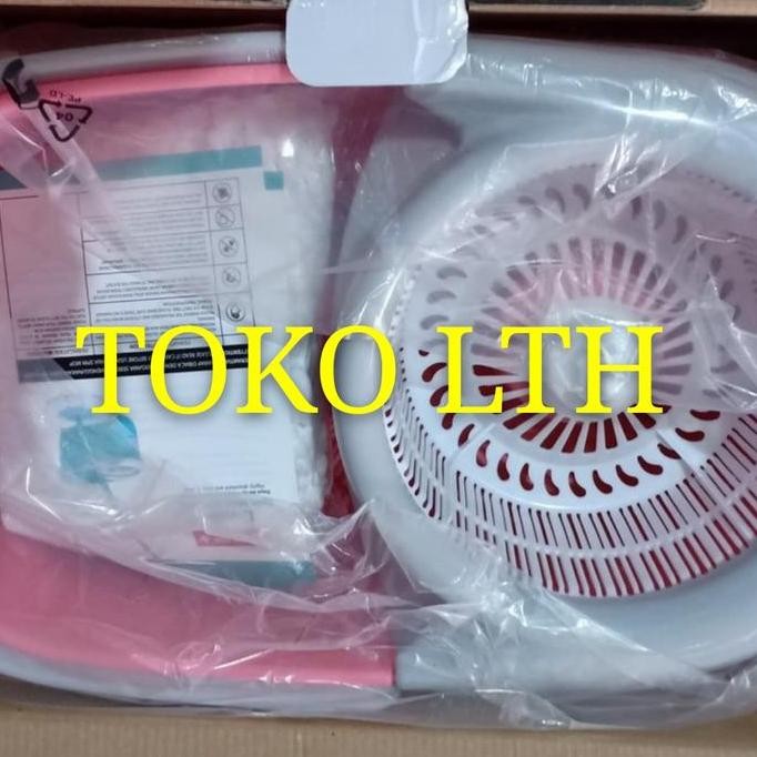 SUPER MOP/ALAT PEL EMBER - LIVINA SPIN MOP (STANDARD)-LION STAR BM-45