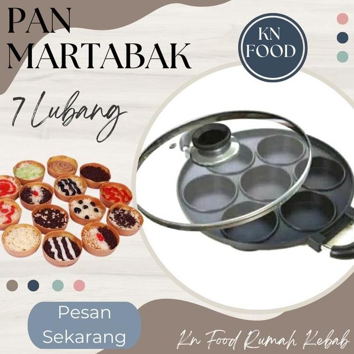 Pan Martabak Mini - Snack Maker 7 Lubang - Loyang Martabak Mini