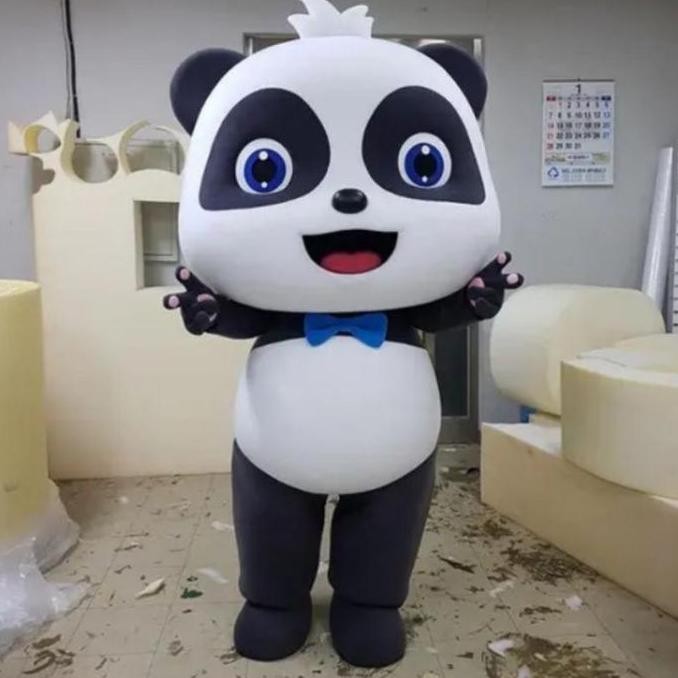 kostum badut panda