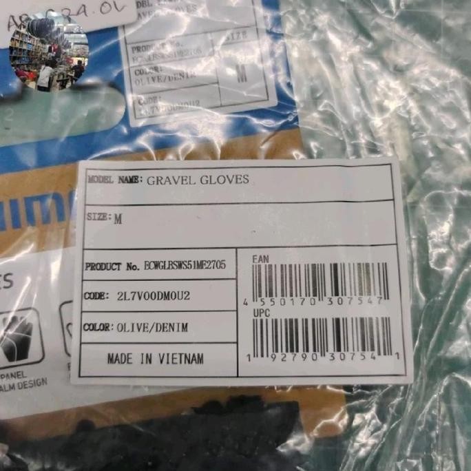 Sarung Tangan Sepeda Shimano Gravel Gloves Size M