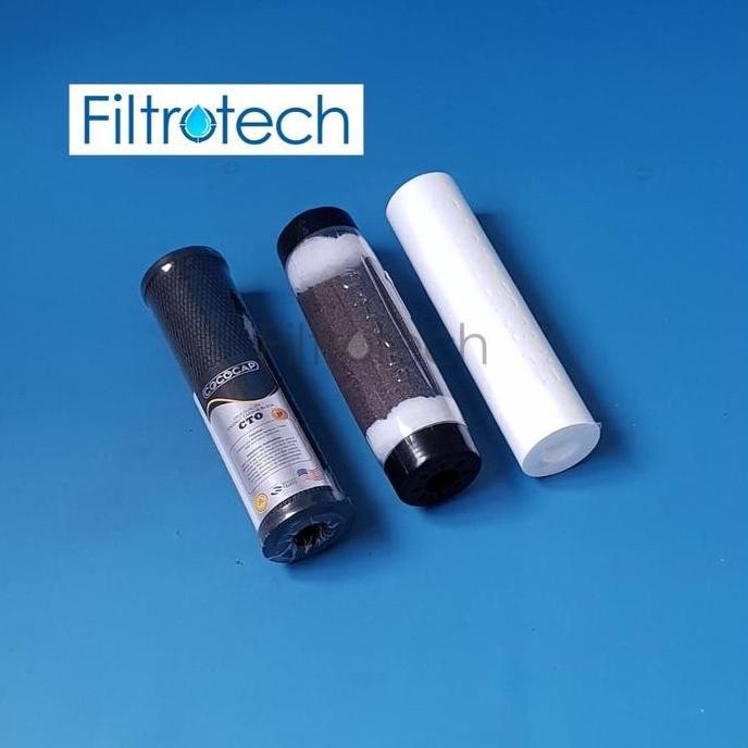 Paket Filter Air 3 Tahap Sumur 10 Inch - Paket Housing Filter Air 3 Step Sumur