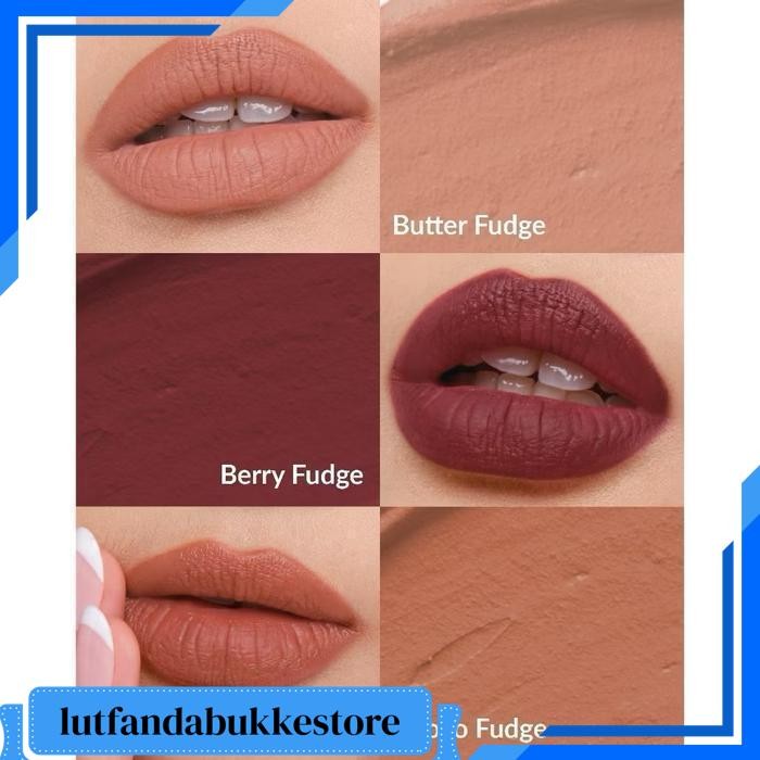 BLP LIP COAT 5GR LIP CREAM BUTTER FUDGE COLLECTION BLP BLP LIP COAT BIBIR LIP CREAM 5 GR BERRY CHOCO