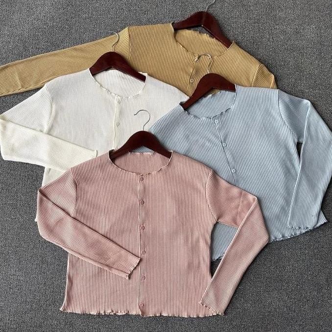 DF360>> Cardigan Lucu Anak Perempuan Usia 1-12 Tahun Cewek Bayi Lengan Panjang - Fashion  korean sty