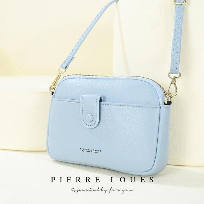 Tas Selempang Wanita PIERRE LOUES Corrine Bag Sling Bag PU Leather