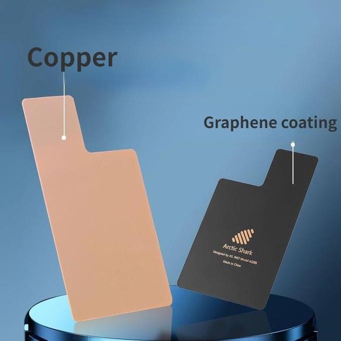 Coolershop -  Arctic Shark Heatsink Graphene Copper Pad Pendingin HP