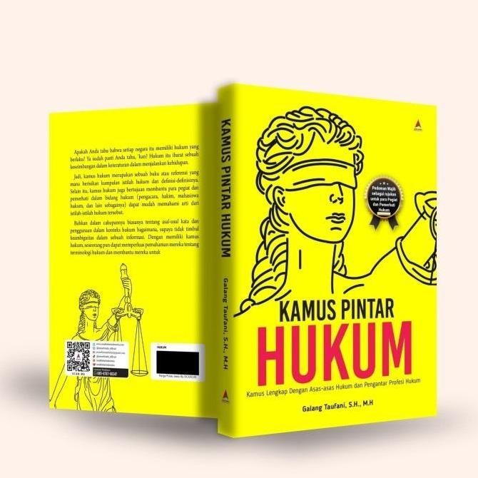 Buku Kamus Pintar Hukum : Kamus Lengkap Dengan Asas-Asas Hukum - Ahi