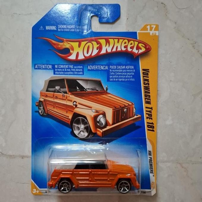 hotwheels volkswagen type 181 premiere