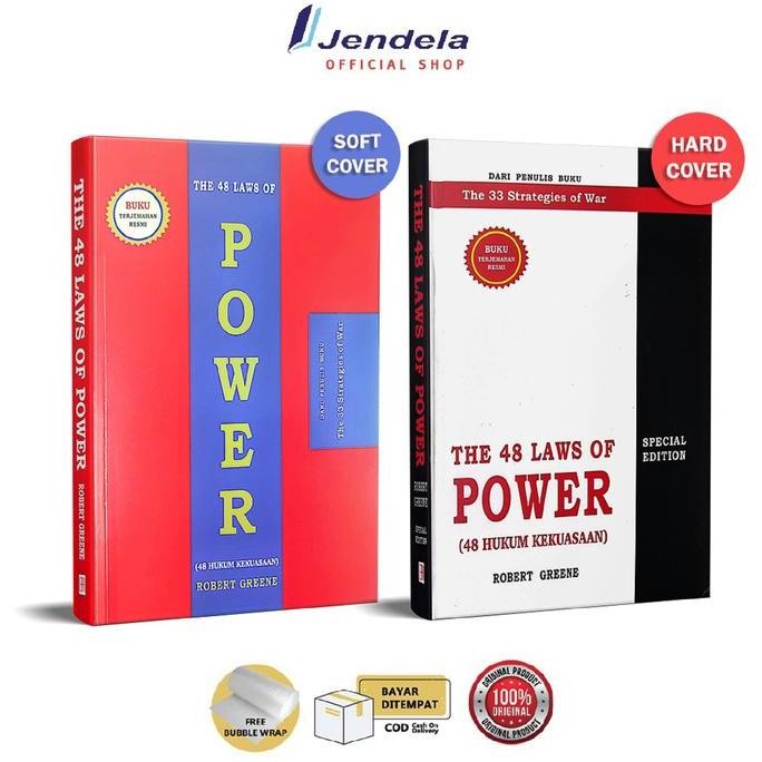 HOT SALE Buku The 48 Laws Of Power 48 Hukum Kekuasaan by Robert Greene - Buku Hukum - Binarupa Aksar