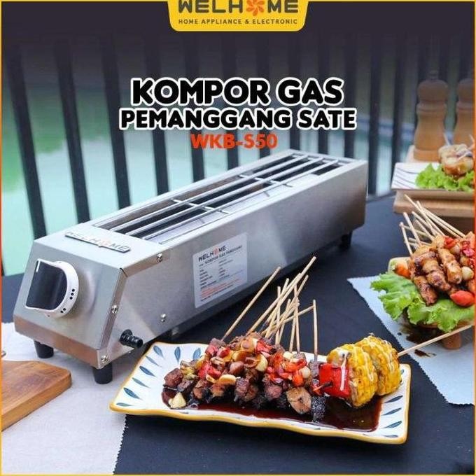 jhonxie- Kompor Gas Panggang Welhome Kompor panggang sate/barbeque Kitchenware