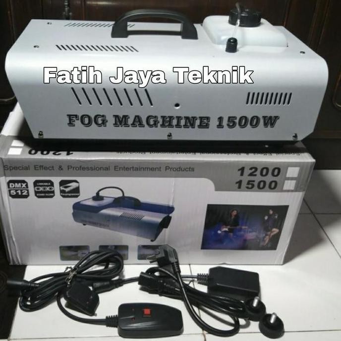 Premium mesin fogging disinfektan Fog Machine Electrik 1500 Watt Fogging Asap Promo