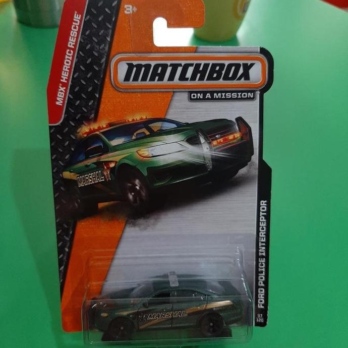 matchbox ford police interceptor on a mission