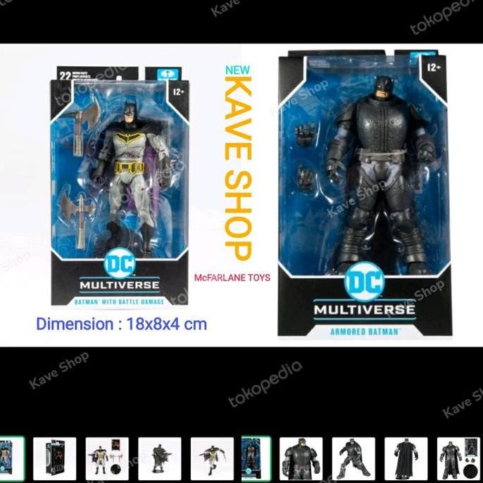 Batman DC Multiverse Battle Damage - Armored - McFARLANE TOYS