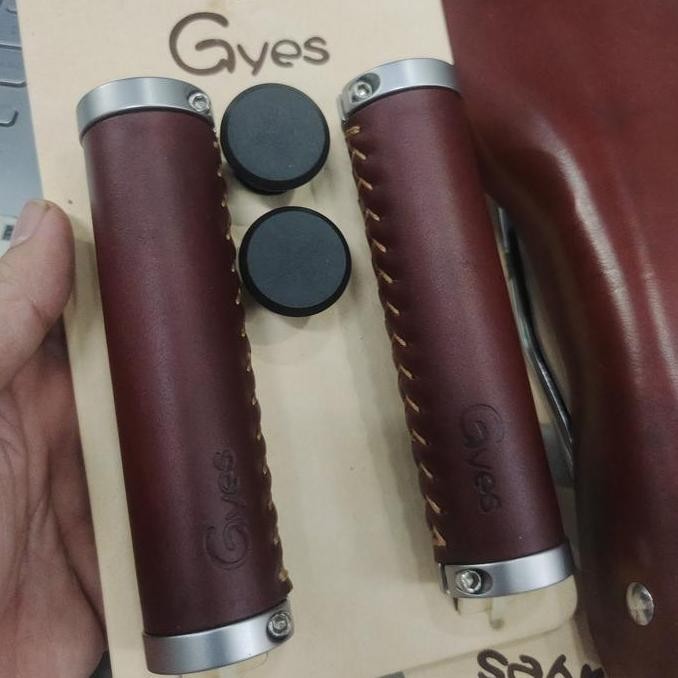 Grup Gyes G 1035 rata brown Leather Grip Gyes kulit Leather
