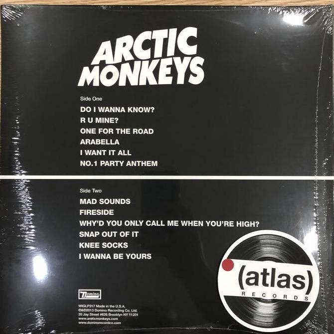 Vinyl / Piringan Hitam ARCTIC MONKEYS - A M Rare Koleksi Original