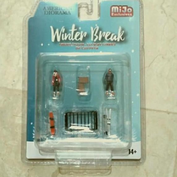 american diorama winter break figures