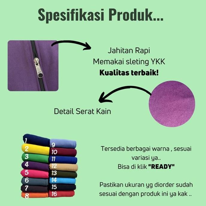 Sarung Kasur Uk.180x200x25-30 cm POLOS Untuk SPRINGBED