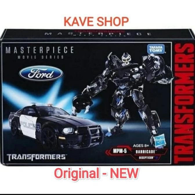 Transformers Barricade Deception Masterpiece Movie Series