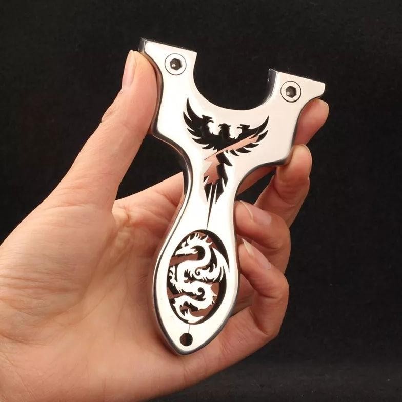 Ketapel Slingshot Dragon Besi Kokoh Paket Lengkap
