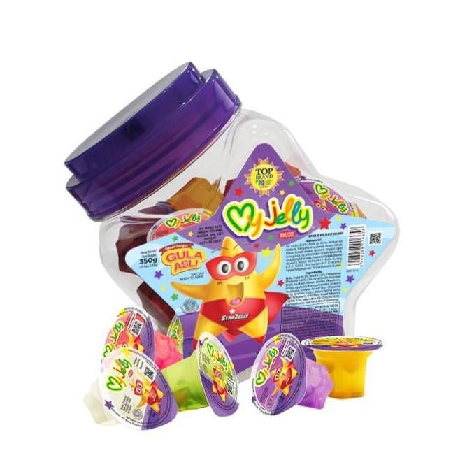 MyJelly 25 pcs - toples bintang