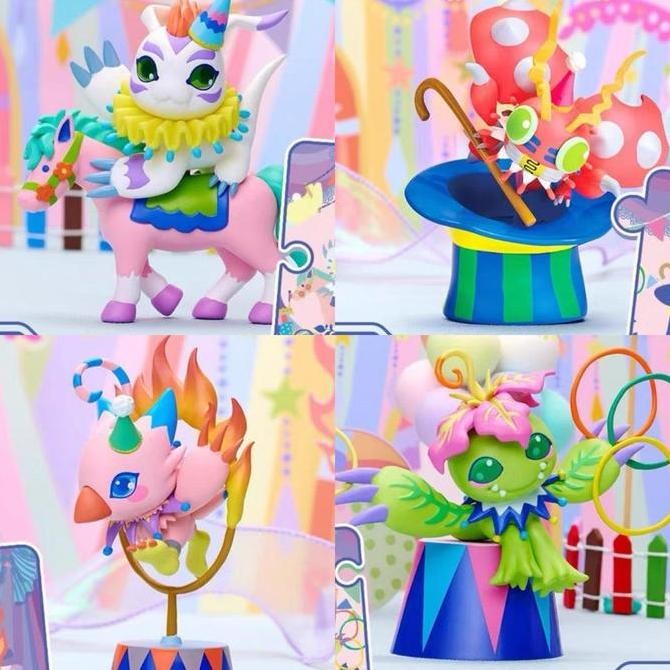 Toys Bn Figure Q Digimon Adventure Circus Series Blind Box