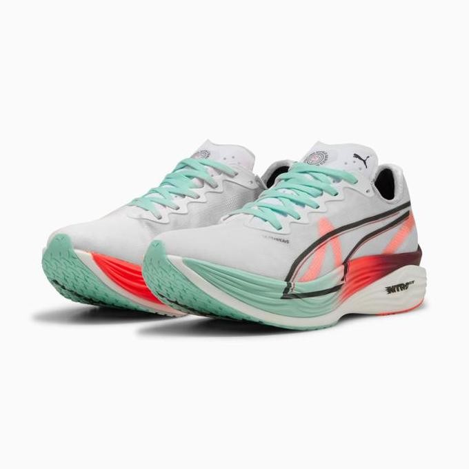 Sepatu Running Puma Deviate Nitro Elite 3 Hyrox - Glowing Red/Puma White
